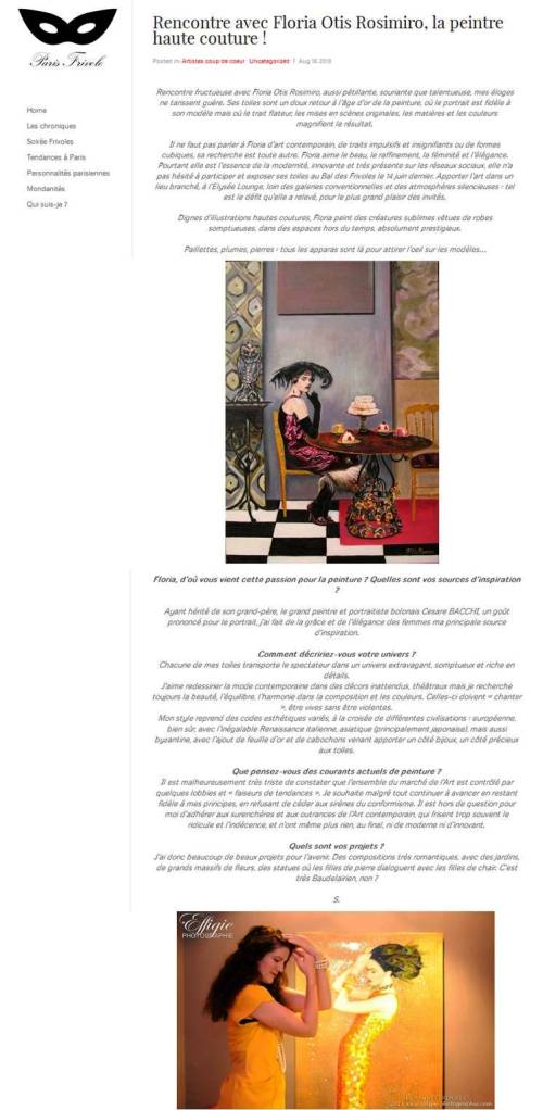 Blog Paris Frivole - 16 août 2013